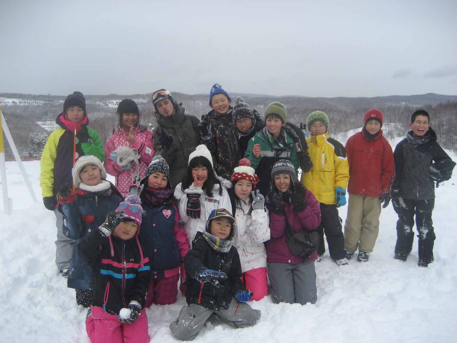 2013年度イングリッシュ・ウインターキャンプin滝野