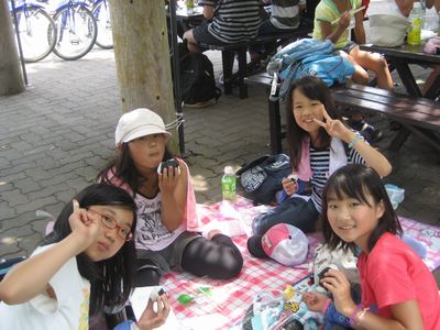 サイクリング　ランチ